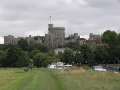 P20077148679	The view back towards Windsor Castle.