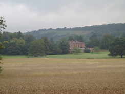 P20078260148	Looking across fields towards Chequers.