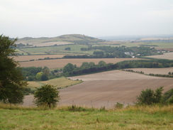 P20078270053	Looking west from Dunstable Downs.