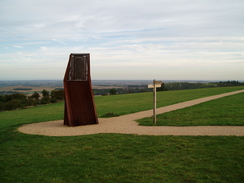 P20078270065	A monument by the Dunstable Downs visitors centre.