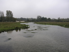 P2007A259739	The river at Chilbolton Common.