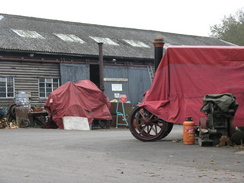 P2007A259808	Steam engines under repair.