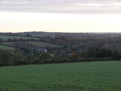 P2007A309849	The path heading west out of St Mary Bourne.