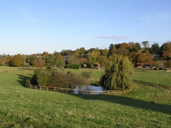 P2007A309867	A pond by the farm at Hurstbourne Tarrant.