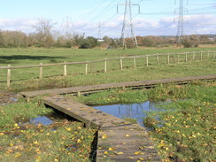 P2007B020154	Heading north across the Lower Test Nature Reserve.