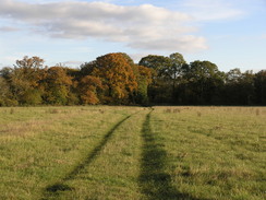 P2007B020229	The Test Way leading to Old Salisbury Lane.