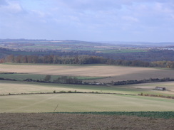 P2007B090809	The view from Witherington Down.