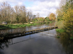 P2007B090822	The River Avon at the mill.