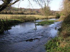 P2007B121007	The River Meon in Soberton.