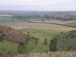 P2007B141125	Heading east past Watership Down.