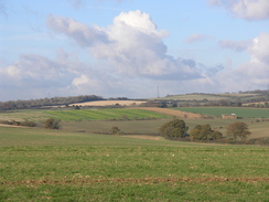 P2007B141183	Looking north from Harrow Way.