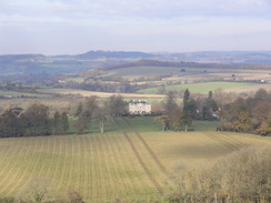 P2007B161341	Looking down towards Ferne House.