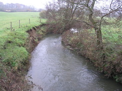 P2007B261494	The River Nadder near Wardour.