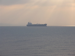 P2007C192174	A ship in the Solent.