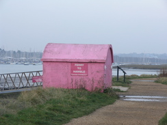 P2007C192203	The ferry landing in Warsash.