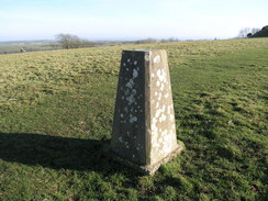 P20081272620	The trig pillar at Swyre Head.