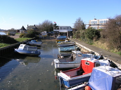 P20082082886	The old sea lock in Milton.