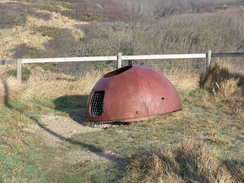 P20082103091	An allen williams turret at Worbarrow.