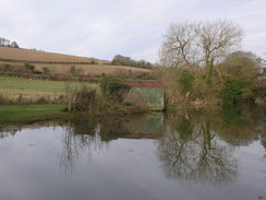 P20082273725	The River Stour in Durweston.