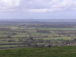 P20082273803	Looking westwards from Bell Hill.