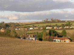 P20082273903	The view down over Durweston.