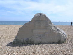 P20084264379	A monument on the beach.