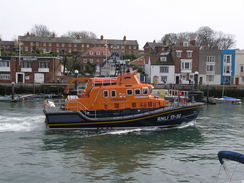 P20084264416	A lifeboat in Weymouth.