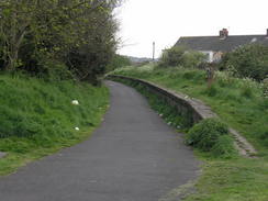 P20085034584	The start of the Rodwell Trail in Weymouth.