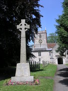 P20086054811	The war memorial in Hambledon.