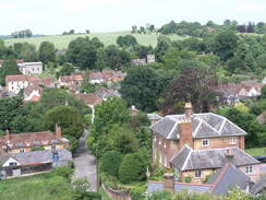 P20086054817	The view back over Hambledon.