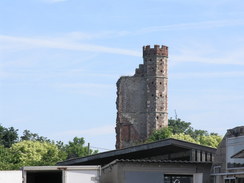 P20086094940	The tower of Warblington Castle.