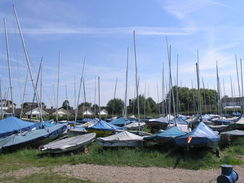 P20086094952	Boats in Emsworth.