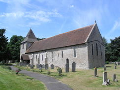 P20086095012	St Nicholas church in West Thorney.