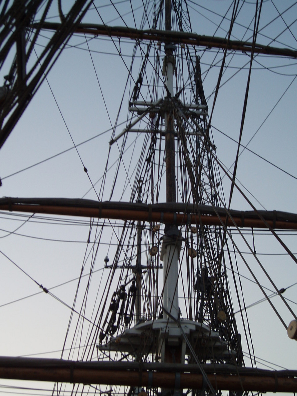 The main mast.