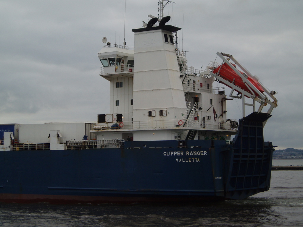 The Clipper Ranger at Dublin.