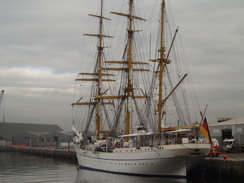 P20089240022	A German sail training ship.