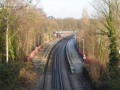 P2008C280001	The view down over Bursledon station.