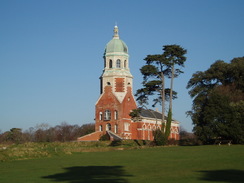 P2008C280072	The church in Royal Victoria Country Park.