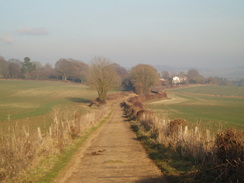 P20091080119	The path leading northeastwards towards Hill Houses.