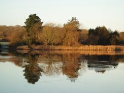 P20092070006	The mill pond in Beaulieu.