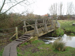 P20092190080	A footbridge to the south of Fishbourne.