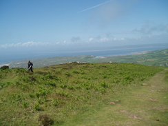 P20096130175	The climb up onto Rhossili Down.