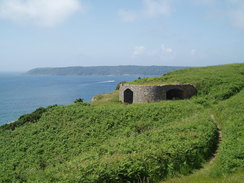 P20096140002	Old lime kilns on Penmaen Burrows.