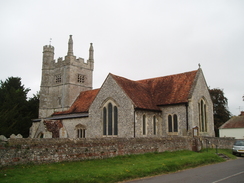 P20099070105	Barton Stacey church.