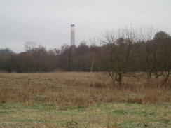 P20101270018	The view from Stanswood towards Fawley power station.