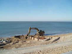 P20103080001	Repairing groynes at Milford-on-Sea.