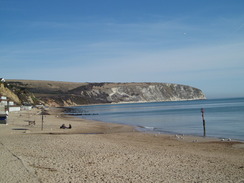 P20103150005	Lookng north from Swanage towards Ballard Down.