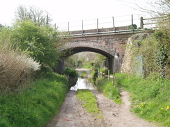 P20104280019	A railway bridge near Cotley.