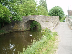 P20105260008	A bridge by Weston Lock.