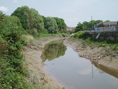 P20105260100	The tidal Avon near St Philip's Marsh.